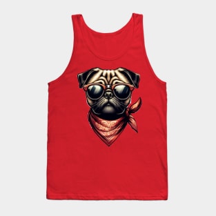 Pug be cool Tank Top